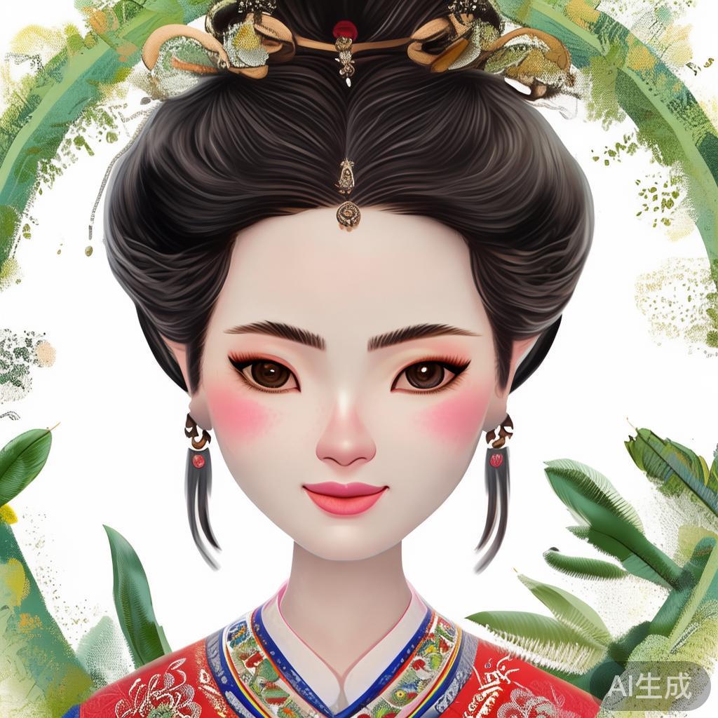 小红书女真人头像可爱插图